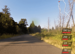 Push to the Line on Lap 2