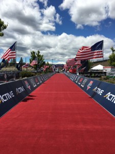 The Finish Line at USAT Duathlon Nationals